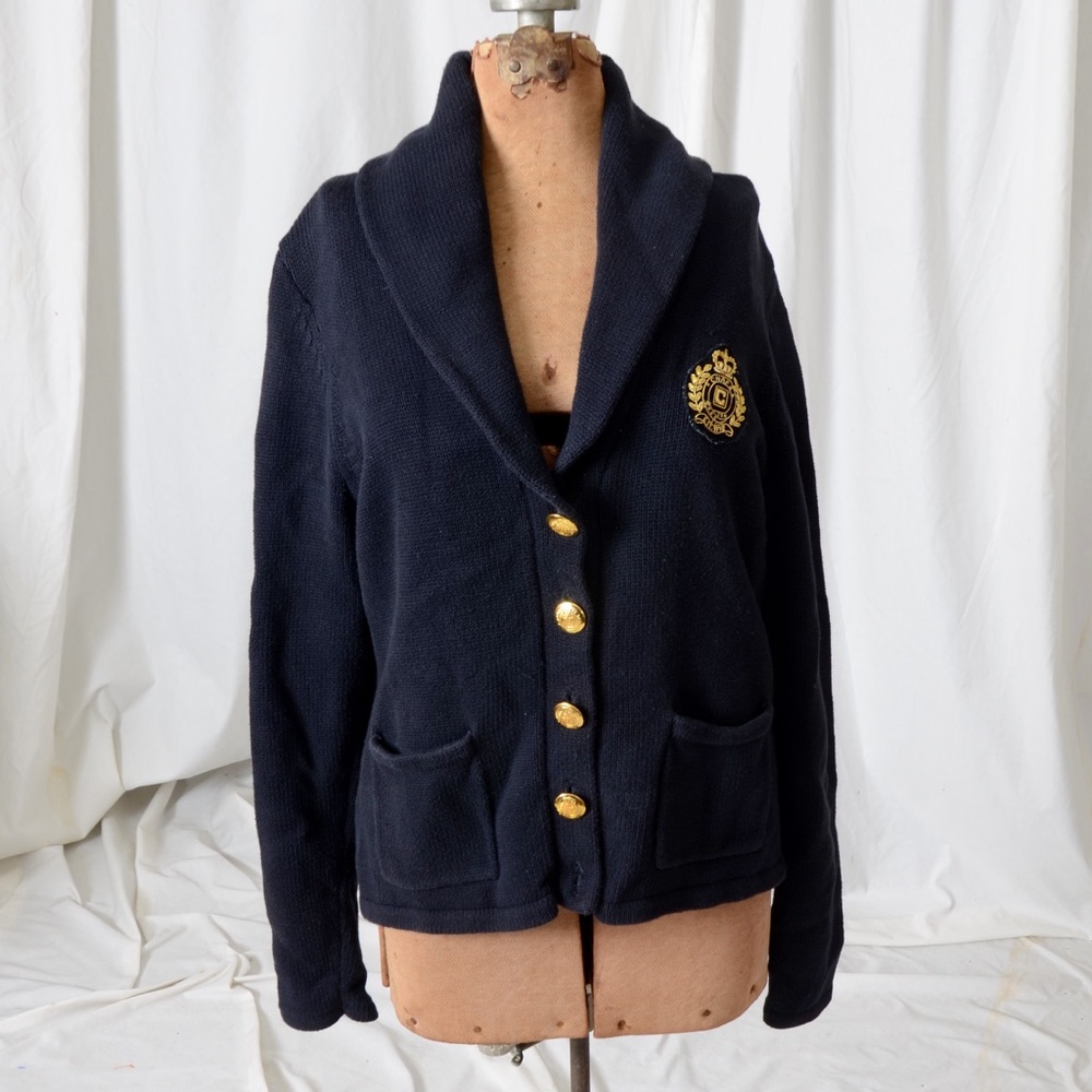 Navy Chaps sweater